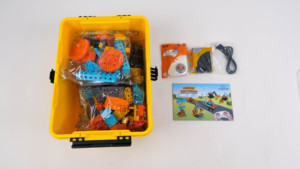 Future Mechanic 140 + PCS 100 + Model DIY mainan elektronik blok bangunan besar tim konstruksi untuk 3 tahun bahan plastik - Product Image 5