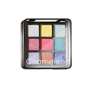 พาเลทอายแชโดว์ 9 สี กลิตเตอร์ ชิมเมอร์ เนื้อแมตต์ กันน้ำ เม็ดสีแน่น ผงแร่ธาตุ เหมาะกับทุกสีผิว - Product Image 1
