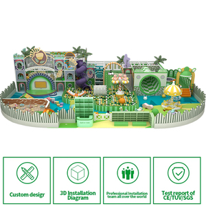 Large Indoor Playground Equipment with New Design Kids Indoor Soft Play Center Ball Pool Slide and Ocean Ball - Product Image 3