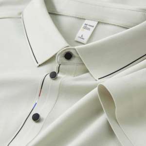 Marca básica de calidad pesada Streetwear Golf Polo Camiseta 100% poliéster hombres Polo camisa hombres secado rápido Polo camisas camiseta - Product Image 2