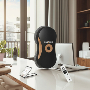 Mới Đến Thông Minh Phun Nước Tự Động Kính Cửa Sổ Làm Sạch Robot Điện Mỹ Cắm Ứng Dụng + Điều Khiển Từ Xa Động Cơ Không Chổi Than 3 Chế Độ - Product Image 2