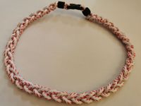 Collier de sport en corde tressée en titane Tornado à 3 cordes personnalisé en gros, accessoires de collier de baseball, collier en corde de sport