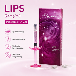 <span class=keywords><strong>Acide</strong></span> <span class=keywords><strong>hyaluronique</strong></span> injectable PLURVEL certifié CE, haute densité, 1 ml, 2 ml, pour l'<span class=keywords><strong>augmentation</strong></span> <span class=keywords><strong>des</strong></span> lèvres et les rides nasogéniennes - Product Image 1