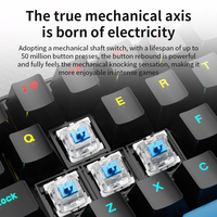 68 touches 60% gamer ordinateur portable ergonomique rgb led rétro-éclairage couleur usb accessoires de jeu teclado clavier mécanique de jeu