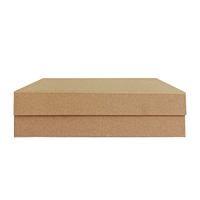 Boîte d'emballage pliable en papier kraft écologique avec logo personnalisé, couleur personnalisée, doublure en éponge, recyclable, pour chaussettes, vêtements, chaussures, fourrure