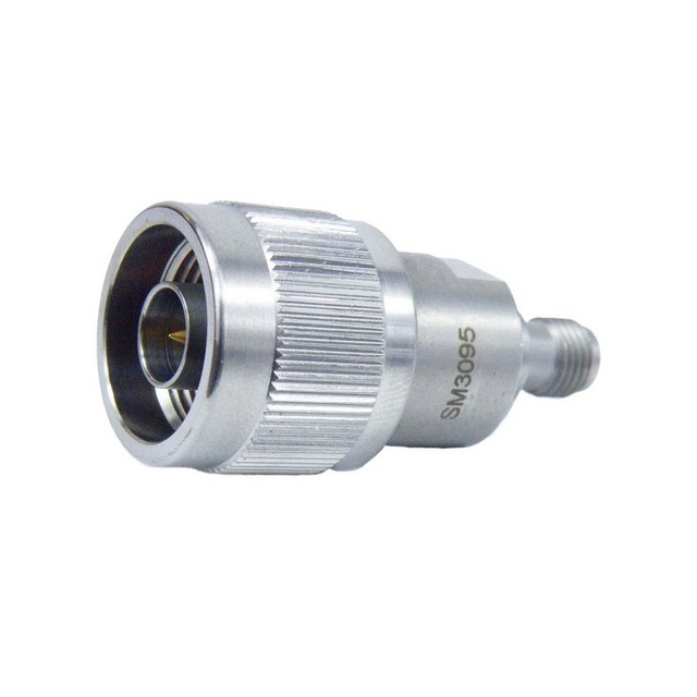 Bom List Support SM3095 Straight Plug to Jack Coaxial Connector RF Adapters N to 2.4mm 50 Ohms SM3-095 Free Hanging In-Line
