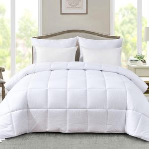 Couette King légère-Couette blanche à insérer vers le bas Literie alternative Couettes King Size - Product Image 5