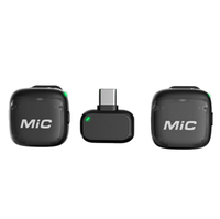 Microphone Lavalier Sans Fil Professionnel MIC3 2.4G 48kHz 24bit à Condensateur avec Réduction de Bruit IA pour Enregistrement Vidéo