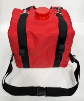 Sac à dos pliable en PVC 20L, pistolet pulvérisateur manuel en laiton à couche durable, étanche pour l'agriculture