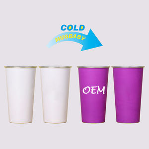 Produttore all'Ingrosso di Bicchieri per Birra, Tazze in Alluminio Personalizzate con Logo, Bicchieri Termici per Birra Fredda, Tazze che Cambiano Colore - Product Image 3