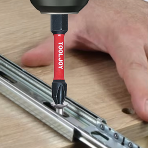 Puntas de Destornillador de Impacto TOOLJOY S2 PH2 de 50 mm, 65 mm, 100 mm, 150 mm, Extra Largas, Magnéticas, Phillips, con Vástago Hexagonal de 1/4 de Pulgada para Atornillador de Impacto - Product Image 4