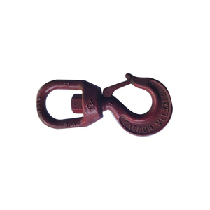 Swivel Hook Grade 80 Carbon Steel Galvanized Lifting Hook Heavy Duty Rotating Hook for <b>Material</b> <b>Handling</b> and Rigging Application - Product Image 2