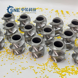 Tùy chỉnh đôi vít đùn vít yếu tố cho Polymer <span class=keywords><strong>masterbatch</strong></span> sản xuất - Product Image 4