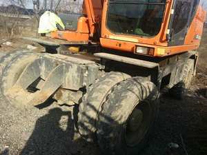 Excavadora de Ruedas Usada Doosan Dx140w de Alta Calidad/Excavadoras de Ruedas Usadas Dh150 Dh130w Baratas en Venta - Product Image 6