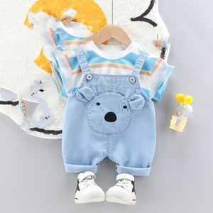 夏季儿童套装 儿童精品服装 运动套装 男童衣服 男婴休闲服 2件套 - Product Image 3