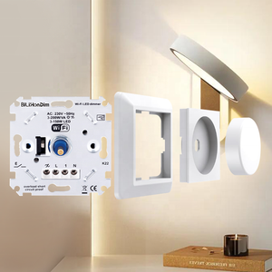 Bilihondim EU WiFi Dimmer Rotativo da Parete 200W, Controllo Remoto Wireless tramite App Tuya Smart Life, 1A <span class=keywords><strong>1</strong></span> Canale, Nessun Cavo Neutro Richiesto - Product Image 2