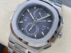 Montre mécanique de luxe pour homme, design élégant avec affichage de la date et bracelet en acier inoxydable - Product Image 3