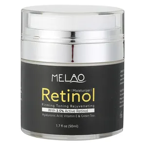 Cuidados Com o rosto Retinol Anti-rugas Creme para O Rosto de Ácido Hialurônico para o Envelhecimento Da Pele