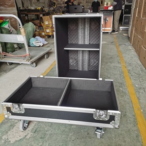 <span class=keywords><strong>BRAVO</strong></span> Caja de altavoz de sonido bidireccional personalizada Estuche de vuelo con ruedas - Product Image 2