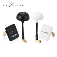 Antenne FPV SKYZONE 5.8G 5G 8DBI à gain élevé, panneau plat et antenne champignon 5.8G pour lunettes FPV et récepteur de drone