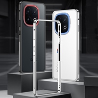 Pour vivo IQOO 15 Ultra / IQOO 15T 15 Coque de protection en métal de luxe pour vivo IQOO 13 Cadre en aluminium