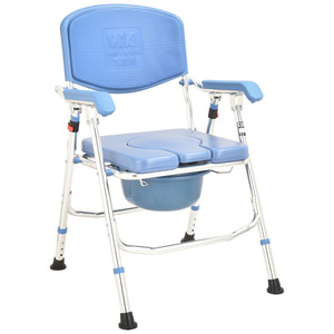Silla de enfermería plegable Wei Yikang con asiento antideslizante para discapacitados y mujeres embarazadas, para uso en la ducha - Product Image 1
