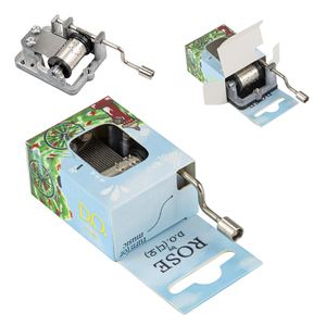 Caja de música de Austria de alta calidad, movimiento de 18 notas, caja de música con manivela, melodía personalizada, regalo de Viena - Product Image 5