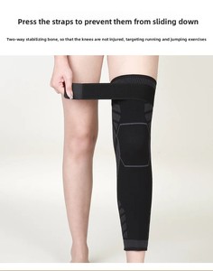 Wholesale Long <b>Leg</b> Compression <b>Sleeves</b> Full <b>Sleeve</b> Knee Brace Support Protect Basketball <b>Football</b> Pain Relief - Product Image 2