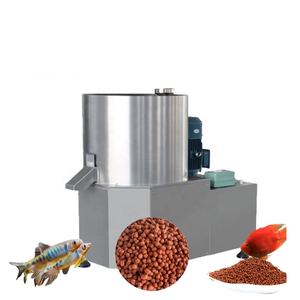 Nouvelle ligne de production d'aliments aquatiques à grande échelle équipement de traitement d'aliments extrudés extrudeuse d'aliments pour poissons acier inoxydable 304 haute - Product Image 3