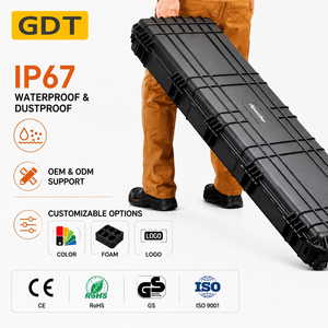 Factory ODM OEM IP67 Waterproof Hard Gun Case with Wheels <strong>Tactical</strong> Dustproof Plastic Material Durable Tool <strong>Box</strong> - Product Image 3