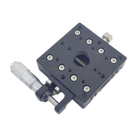 A11 Series X Axis Manual Stage Platform Linear Stage 25x25/40x40/60x60mm Linear Translation Stage Optical Instrument Part