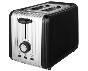 2 lát nướng bánh mỳ có thể điều chỉnh hẹn giờ nướng bánh mỳ bánh Sandwich Maker hộp toster bánh mì miễn phí Phụ tùng Điện Tiếng Anh nhựa 700 mỏng - Product Image 2