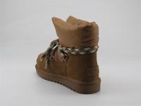 Bottes de neige pour femmes assorties à la couleur, à lacets