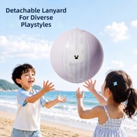 Ballon pare-chocs gonflable pour enfants - Matériau PVC épaissi, portable, grand format, utilisation intérieure/extérieure, développement émotionnel