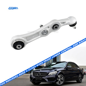 อะไหล่ใหม่เอี่ยม วัสดุอลูมิเนียม ชุดปีกนกหน้าล่าง ขวา สำหรับรถยนต์เมอร์เซเดส-เบนซ์ ซี-คลาส W205 ปี 2015-2019 รหัสอะไหล่แท้ 2053306201 - Product Image 1