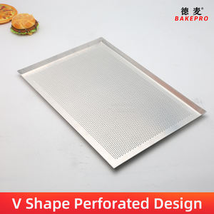 ถาดอบอลูมิเนียม40*60แบบไม่ติดสำหรับการค้าถาดอบบิสกิตไมโครเวฟถาดอบอลูมิเนียมอัลลอยด์ - Product Image 2