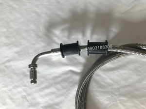 Personnalisé Universel 3.2mm An3 7.5mm 1/8 ''Tressé En Acier Inoxydable PTFE Embrayage Tuyau De <span class=keywords><strong>Frein</strong></span> Ligne De Carburant Auto Tuyaux De <span class=keywords><strong>Frein</strong></span> pour Motos - Product Image 4