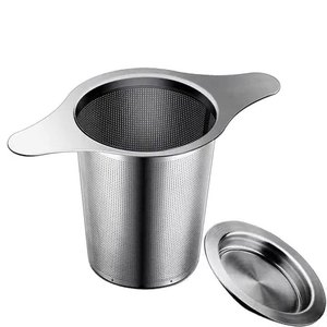 家庭用アフタヌーンティーに欠かせない二重耳付き茶こし、液だれ防止蓋付きデザインで、ホームティーリチュアルをさらに充実させます。 - Product Image 3