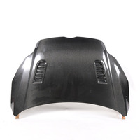 Nouveau capot en fibre de carbone style YT pour Focus ST 2012-2014 - Fixation par boulons - Noir