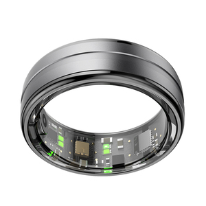 Nouveau Smart Ring R06 Health Tracker, anneaux chauds pour hommes femmes boîtier en aluminium APP Qring surveillance de l'oxygène sanguin de la fréquence cardiaque - Product Image 5