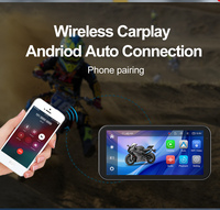 6.25 "Moto Étanche Smart ScreenAndroid Auto Carplay Navigator Meilleure Navigation Gps pour Moto Moto Sat Nav