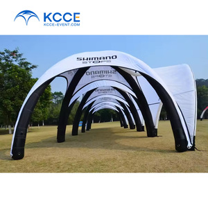 Custom Logo Oxford Fabric Fireproof Waterproof Air Tight Inflatable Shade Gazebo Tent Racing Sport Stadium Inflatable Tents - Product Image 1