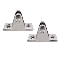 Edelstahl 90-Grad-Konkav-Deckscharnier für Yacht-Marine-Hardware-Installation