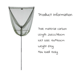 Новинка, 100*100 см, широкая открытая наземная сетка, переносная легкая, 2 секунды, 9 футов, сетка из углеродного волокна, 100 кг, сетка с максимальной нагрузкой - Product Image 5
