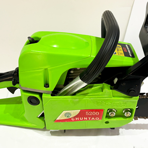 <span class=keywords><strong>Motosierra</strong></span> de Gasolina CHUNTAO Pro Duty DIY de 20 Pulgadas, 52cc, Monocilíndrica, 2 Tiempos, 2200W, Personalizable, Soporte OEM, <span class=keywords><strong>Cadena</strong></span> de Acero, Corte de Madera - Product Image 2