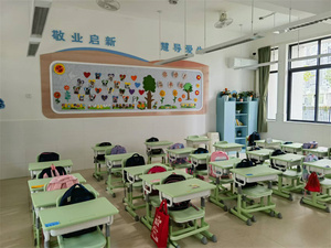 Tốt nhất bán nhựa bàn ghế đồ nội thất trường Bàn và ghế bộ cho trường tiểu học lớp học - Product Image 4