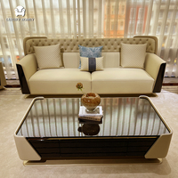Meubles de villa de luxe, ensemble de canapés sur mesure pour le Moyen-Orient, 1+2+3, fabriqué à Foshan, Chine, fabricant de canapés de luxe OEM ODM