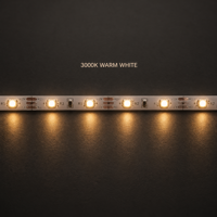 Bande LED flexible NEXcell 2835 12V DC 8mm CRI90 découpable pour éclairage intérieur, rouleau de 5m