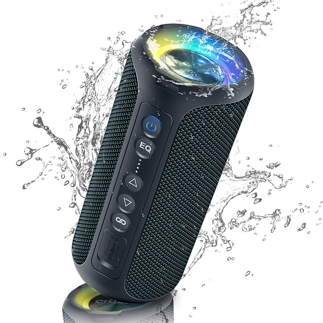 New High Quality Speakers Big Outdoor Blue Tooth 20w Waterproof Portable Fabric Portable Stereo Speaker