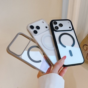 <span class=keywords><strong>Coque</strong></span> transparente magnétique 1500 <span class=keywords><strong>Force</strong></span> pour <span class=keywords><strong>iPhone</strong></span> 17, 16, 15 Plus, 1,5 mm, en acrylique, protection pour 17 Pro Max, 17 Air, 17 Pro - Product Image 1